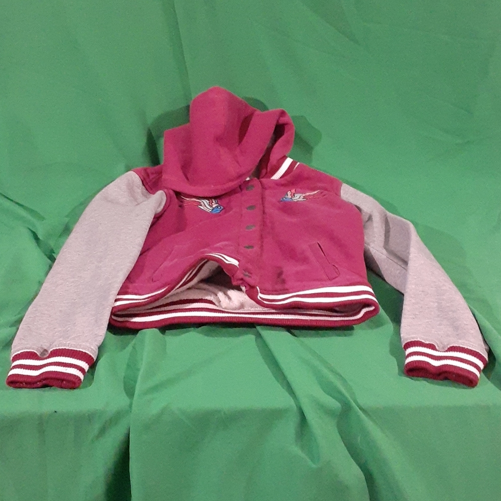 Vigoss sz 14 girls button down fleece jacket